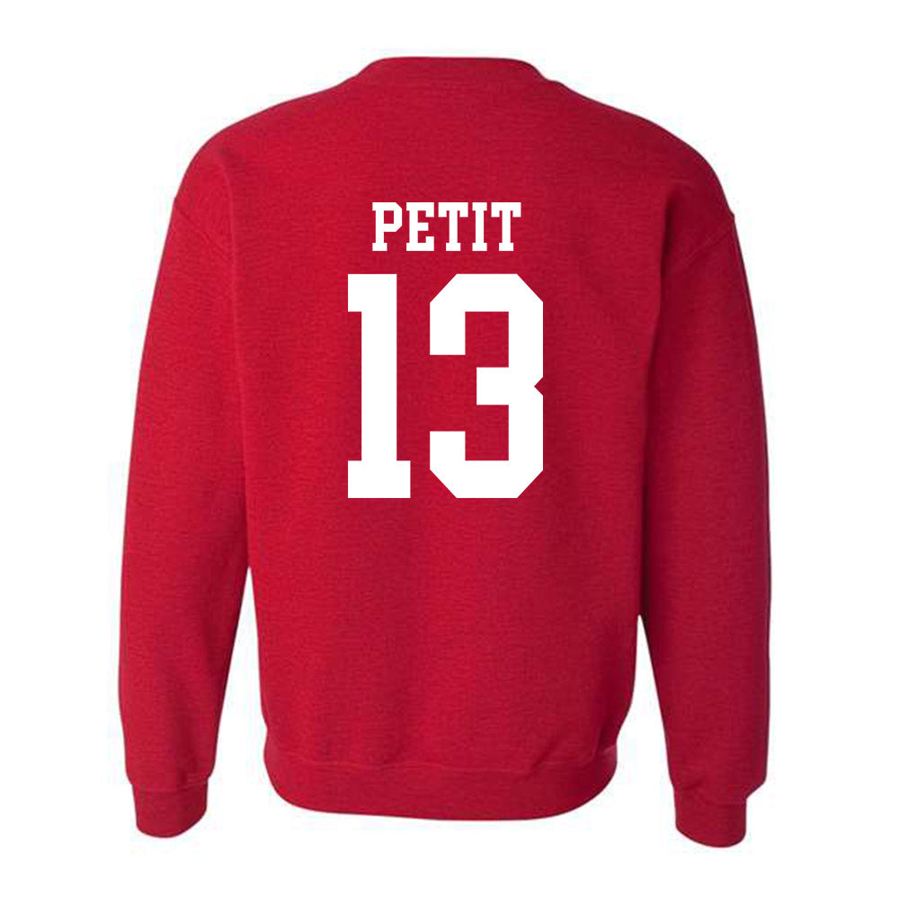 Oklahoma - NCAA Football : Jayden Petit - Classic Shersey Crewneck Sweatshirt-1