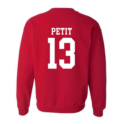 Oklahoma - NCAA Football : Jayden Petit - Classic Shersey Crewneck Sweatshirt-1