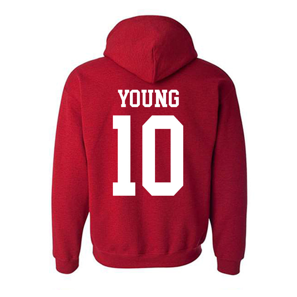 Oklahoma - NCAA Women's Volleyball : Mikala Young - Classic Shersey Hooded Sweatshirt-1