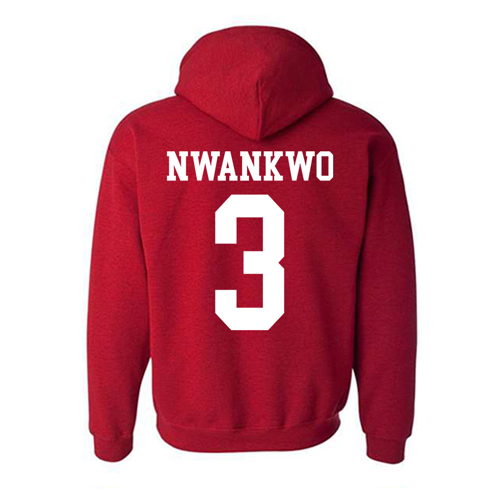 Oklahoma - NCAA Men's Basketball : Jeff Nwankwo - Classic Shersey Hooded Sweatshirt-1