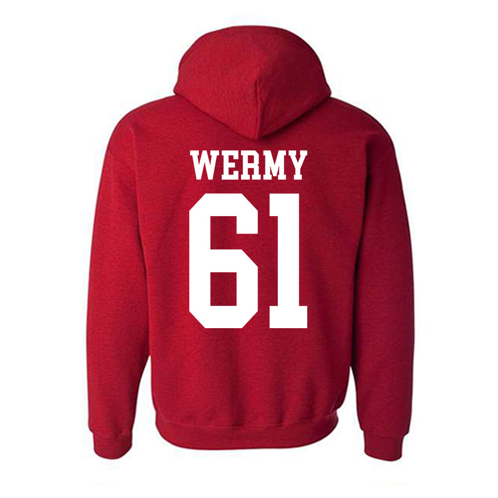 Oklahoma - NCAA Football : Kenneth Wermy - Classic Shersey Hooded Sweatshirt-1