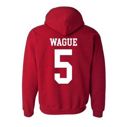 Oklahoma - NCAA Men's Basketball : Mohamed Wague - Classic Shersey Hooded Sweatshirt-1