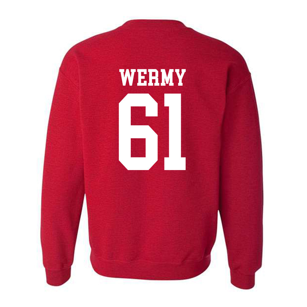Oklahoma - NCAA Football : Kenneth Wermy - Classic Shersey Crewneck Sweatshirt-1