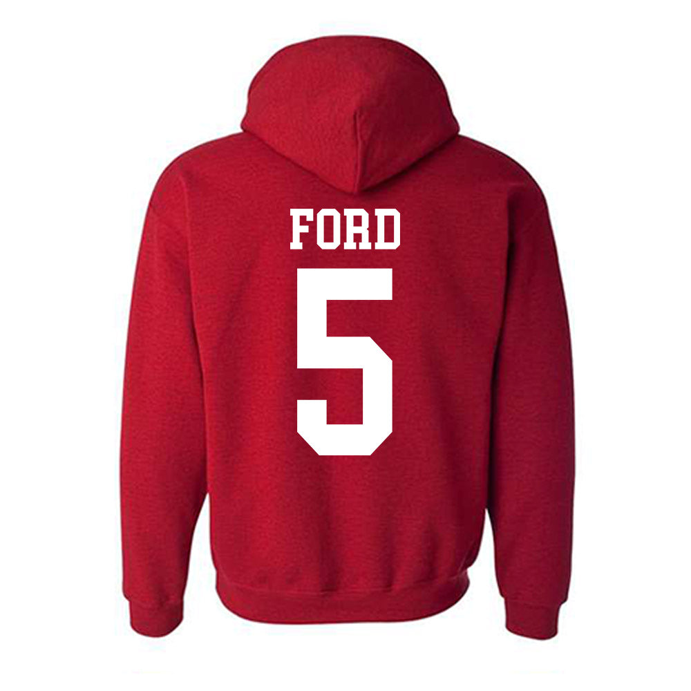 Oklahoma - NCAA Football : Markel Ford - Classic Shersey Hooded Sweatshirt-1