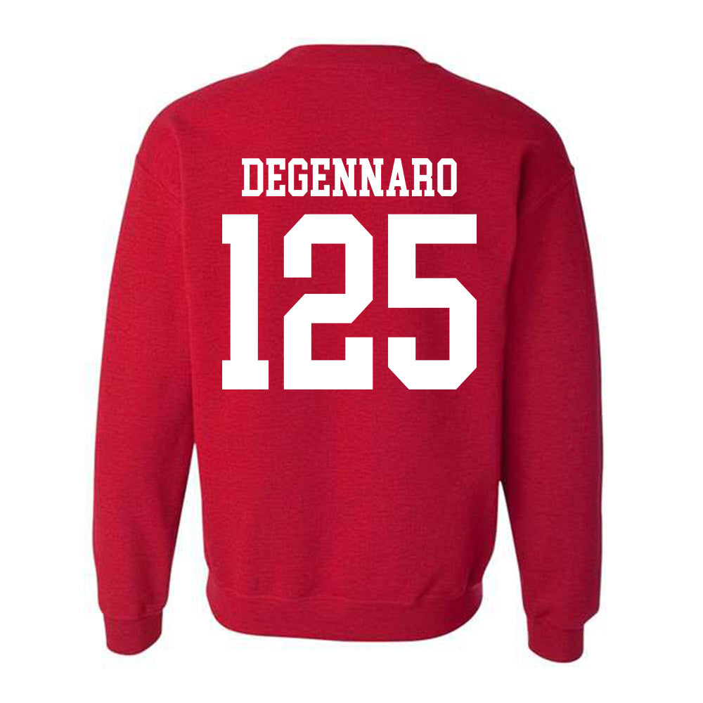 Oklahoma - NCAA Wrestling : Sebastian Degennaro - Classic Shersey Crewneck Sweatshirt-1