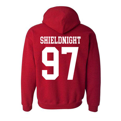 Oklahoma - NCAA Football : Alex Shieldnight - Classic Shersey Hooded Sweatshirt-1