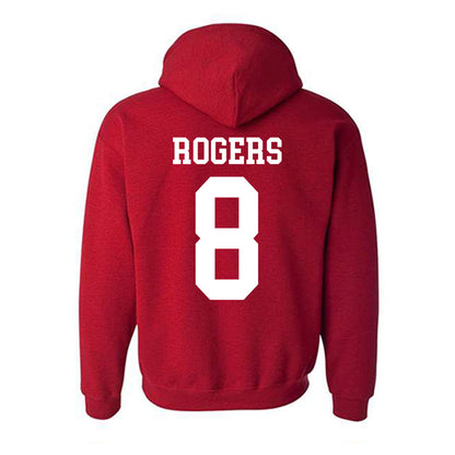 Oklahoma - NCAA Men's Basketball : Kai Rogers - Classic Shersey Hooded Sweatshirt-1