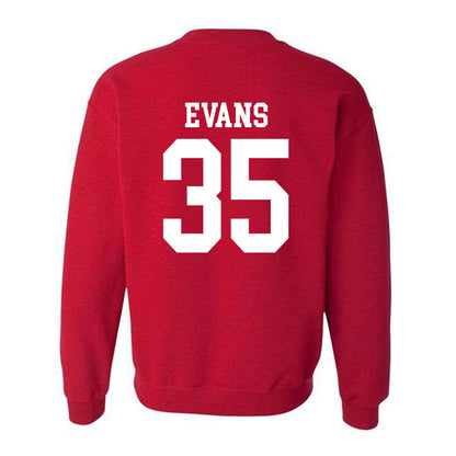 Oklahoma - NCAA Football : Liam Evans - Classic Shersey Crewneck Sweatshirt-1