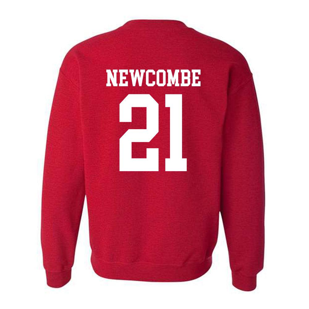 Oklahoma - NCAA Football : Jeremiah Newcombe - Classic Shersey Crewneck Sweatshirt-1