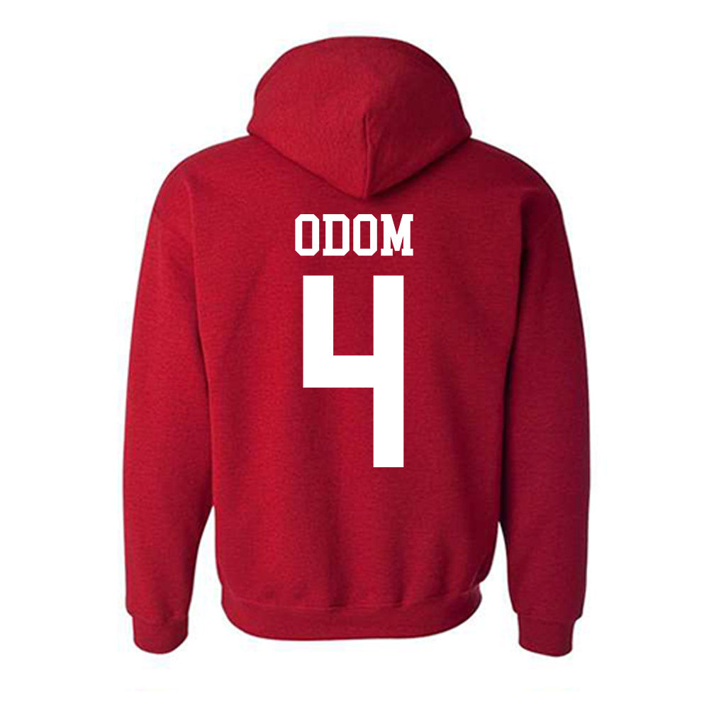 Oklahoma - NCAA Football : Daniel Odom - Classic Shersey Hooded Sweatshirt-1