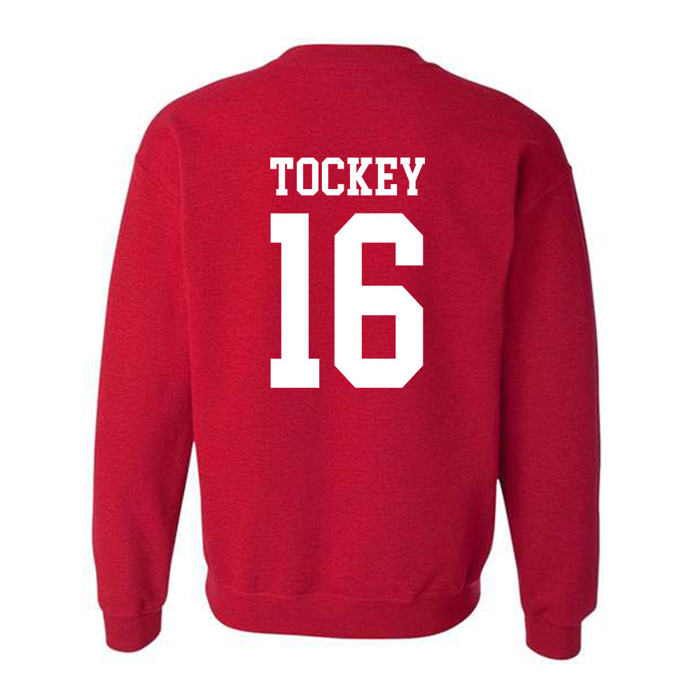 Oklahoma - NCAA Baseball : Dayton Tockey - Classic Shersey Crewneck Sweatshirt-1