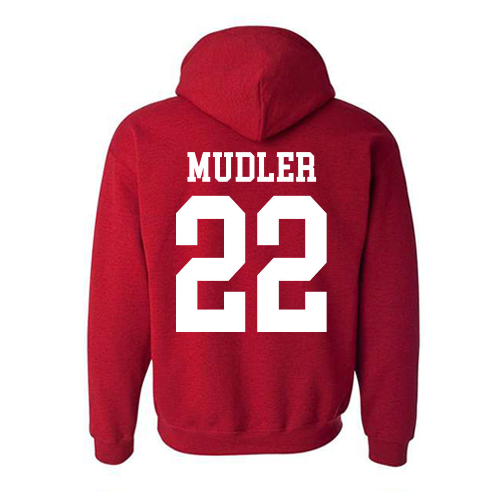 Oklahoma - NCAA Baseball : Scott Mudler - Classic Shersey Hooded Sweatshirt-1