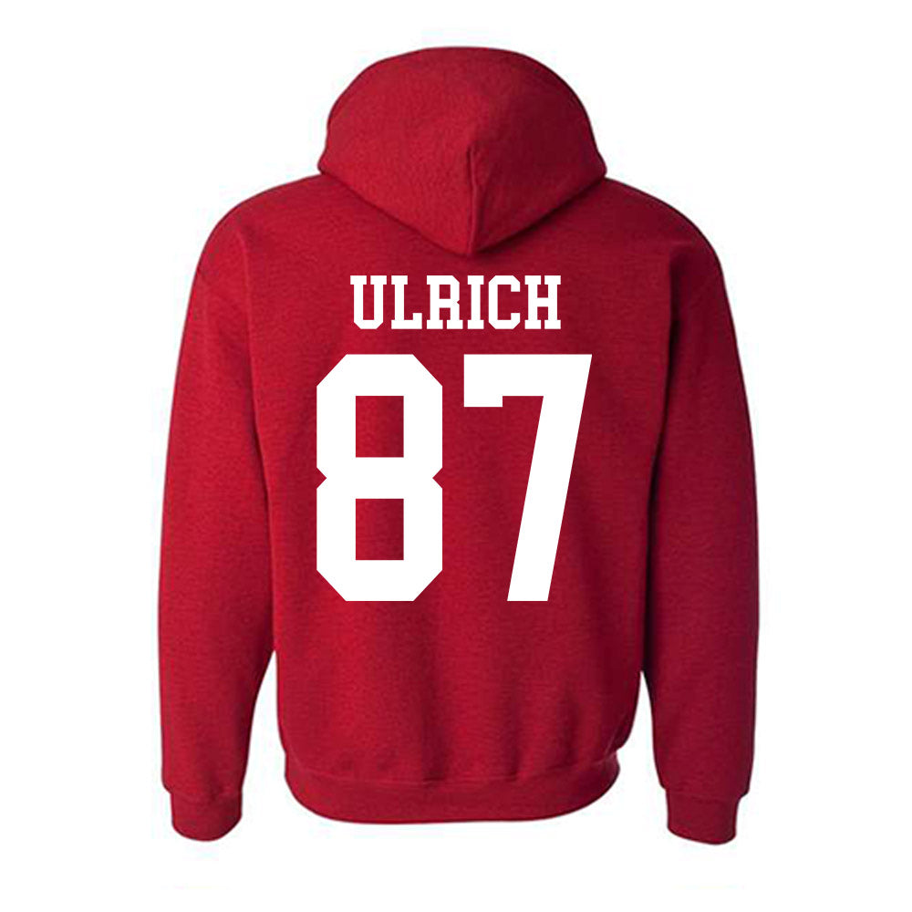 Oklahoma - NCAA Football : Jacob Ulrich - Classic Shersey Hooded Sweatshirt-1