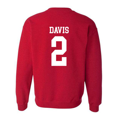 Oklahoma - NCAA Baseball : Myles Davis - Classic Shersey Crewneck Sweatshirt-1