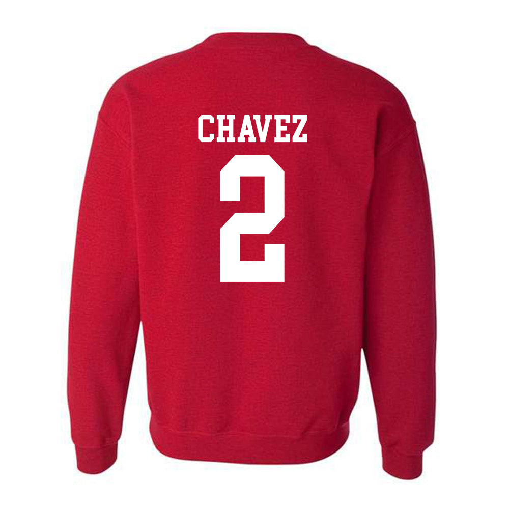 Oklahoma - NCAA Women's Basketball : Aaliyah Chavez - Classic Shersey Crewneck Sweatshirt-1
