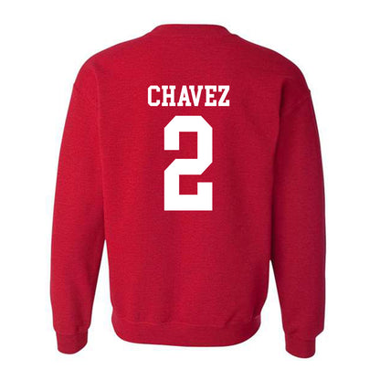 Oklahoma - NCAA Women's Basketball : Aaliyah Chavez - Classic Shersey Crewneck Sweatshirt-1
