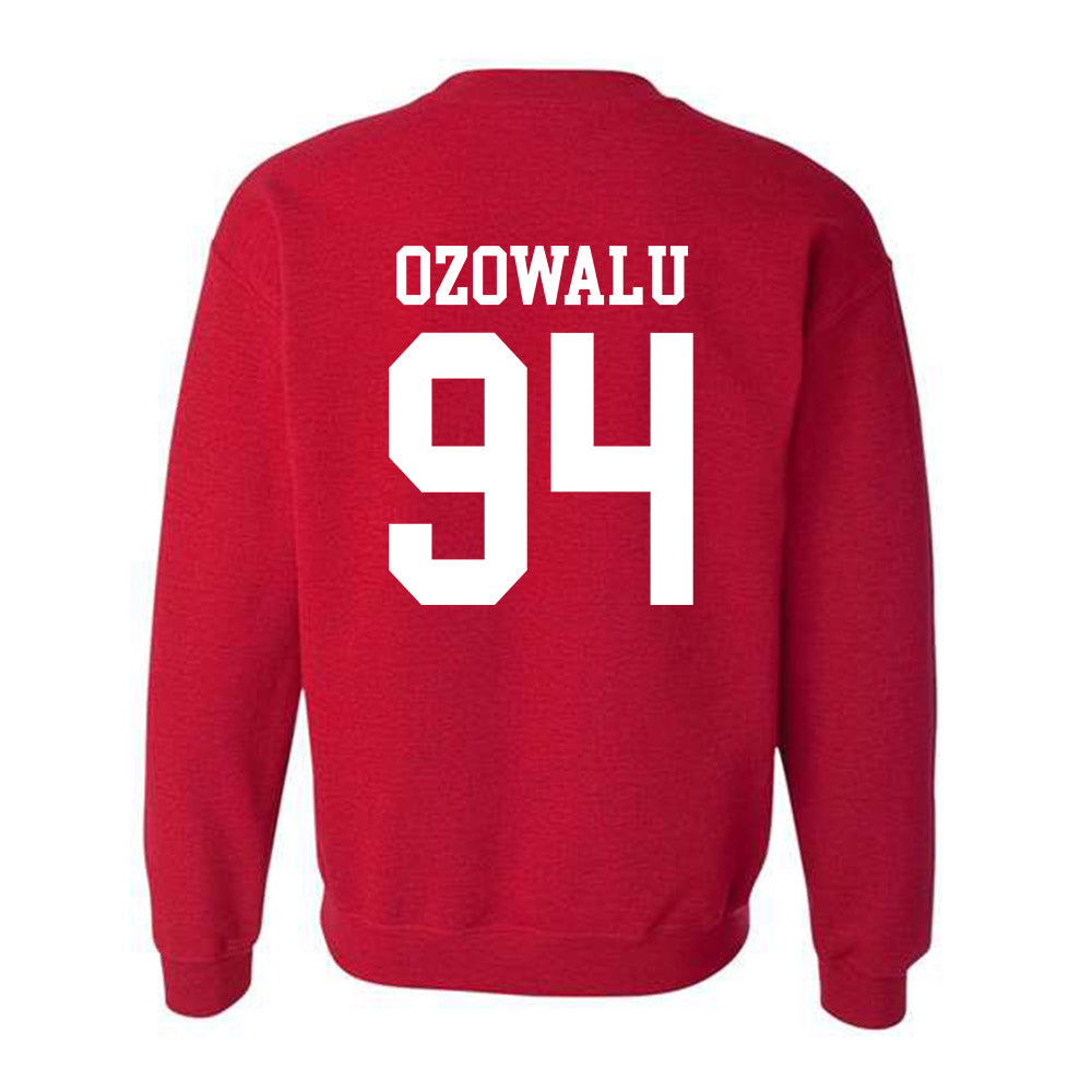 Oklahoma - NCAA Football : Kenny Ozowalu - Classic Shersey Crewneck Sweatshirt-1