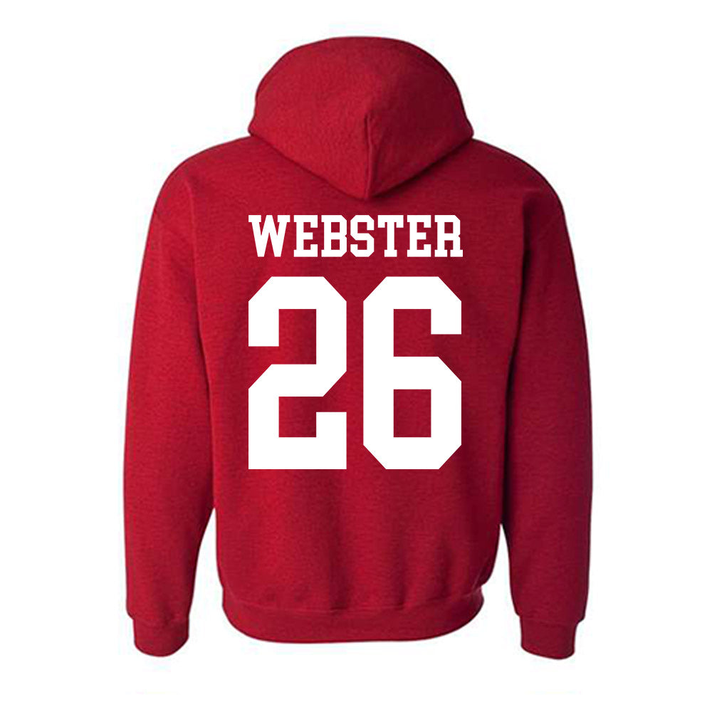 Oklahoma - NCAA Football : Leonard Webster - Classic Shersey Hooded Sweatshirt-1