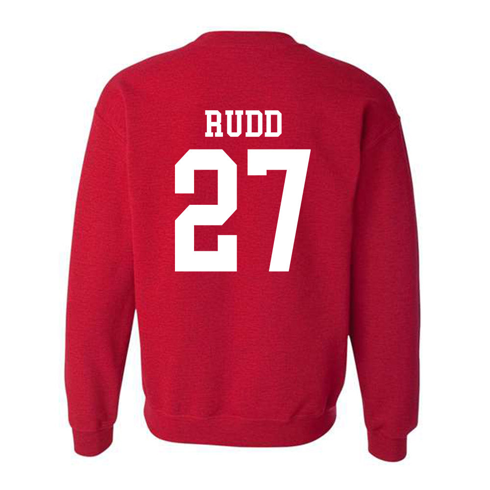Oklahoma - NCAA Football : Trace Rudd - Classic Shersey Crewneck Sweatshirt-1