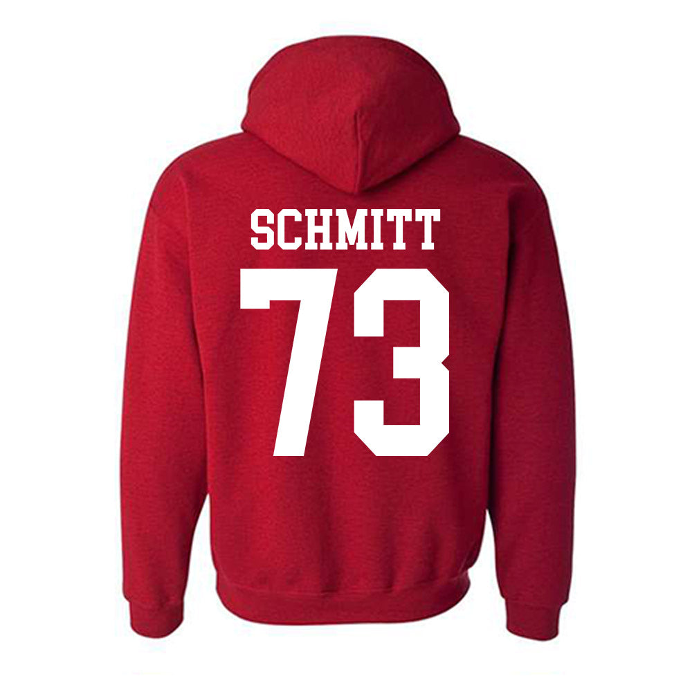 Oklahoma - NCAA Football : Deacon Schmitt - Classic Shersey Hooded Sweatshirt-1