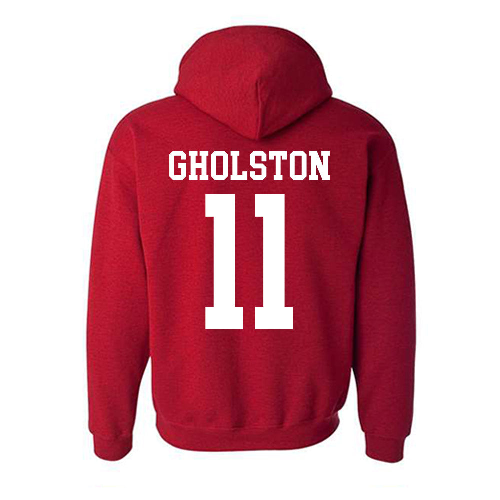 Oklahoma - NCAA Baseball : Jacob Gholston - Classic Shersey Hooded Sweatshirt-1