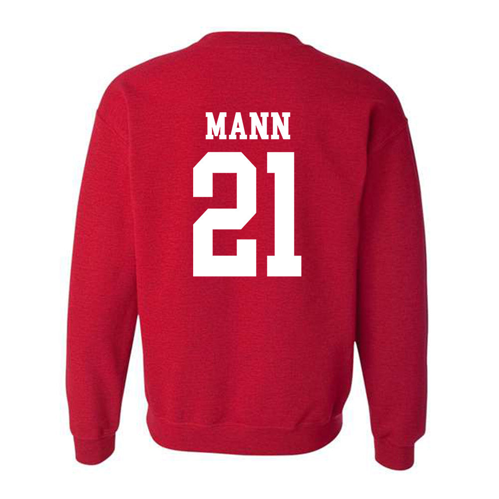Oklahoma - NCAA Women's Volleyball : DaMya Mann - Classic Shersey Crewneck Sweatshirt-1
