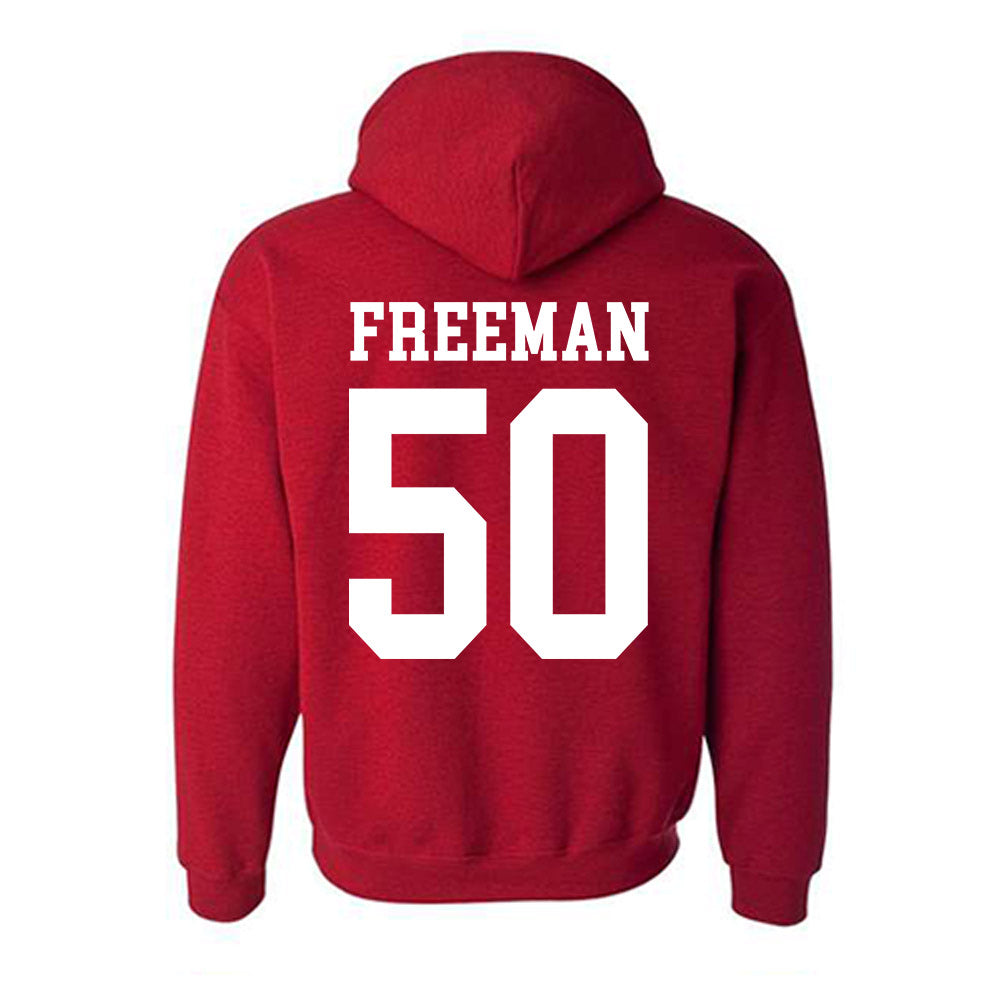 Oklahoma - NCAA Football : Seth Freeman - Classic Shersey Hooded Sweatshirt-1
