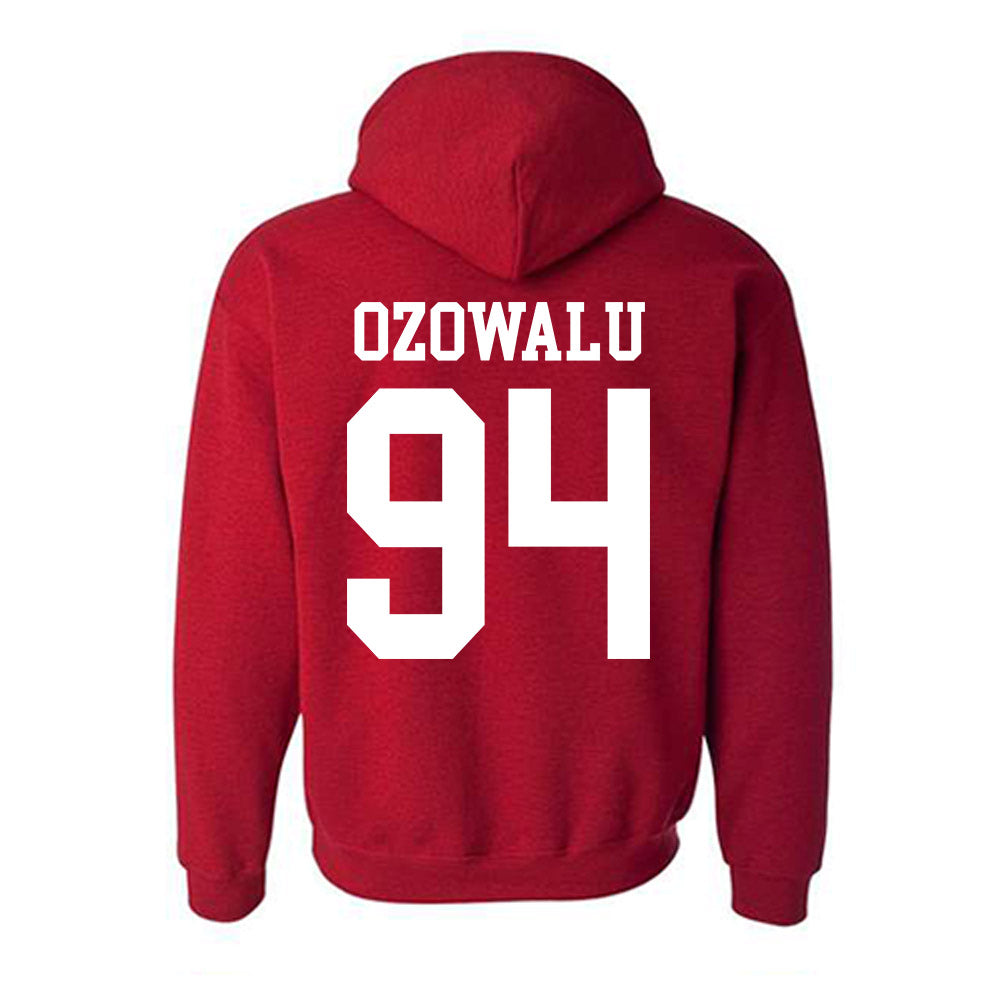Oklahoma - NCAA Football : Kenny Ozowalu - Classic Shersey Hooded Sweatshirt-1