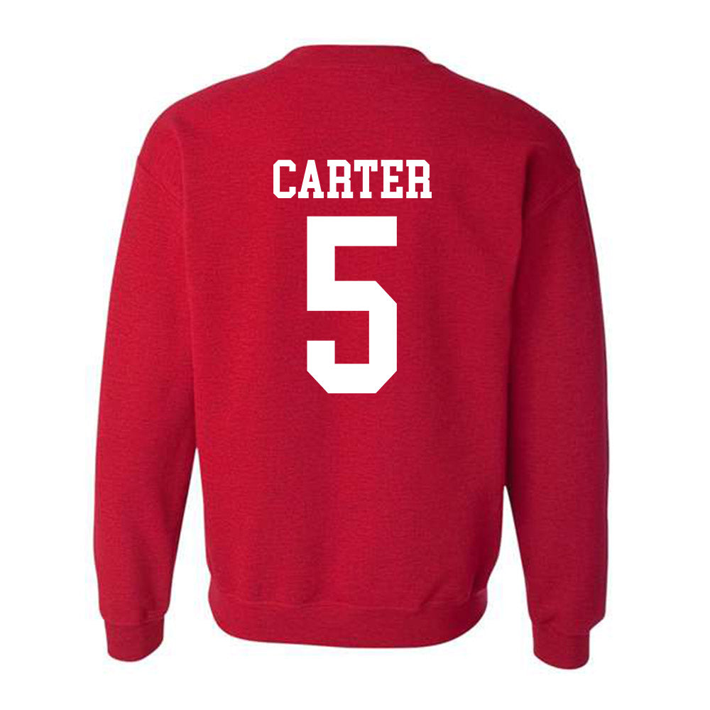Oklahoma - NCAA Football : Jermichael Carter - Classic Shersey Crewneck Sweatshirt-1
