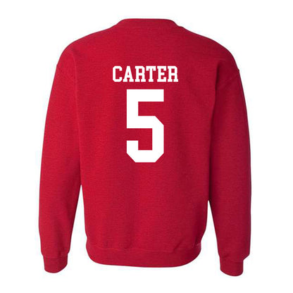 Oklahoma - NCAA Football : Jermichael Carter - Classic Shersey Crewneck Sweatshirt-1