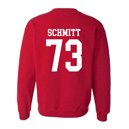 Oklahoma - NCAA Football : Deacon Schmitt - Classic Shersey Crewneck Sweatshirt-1