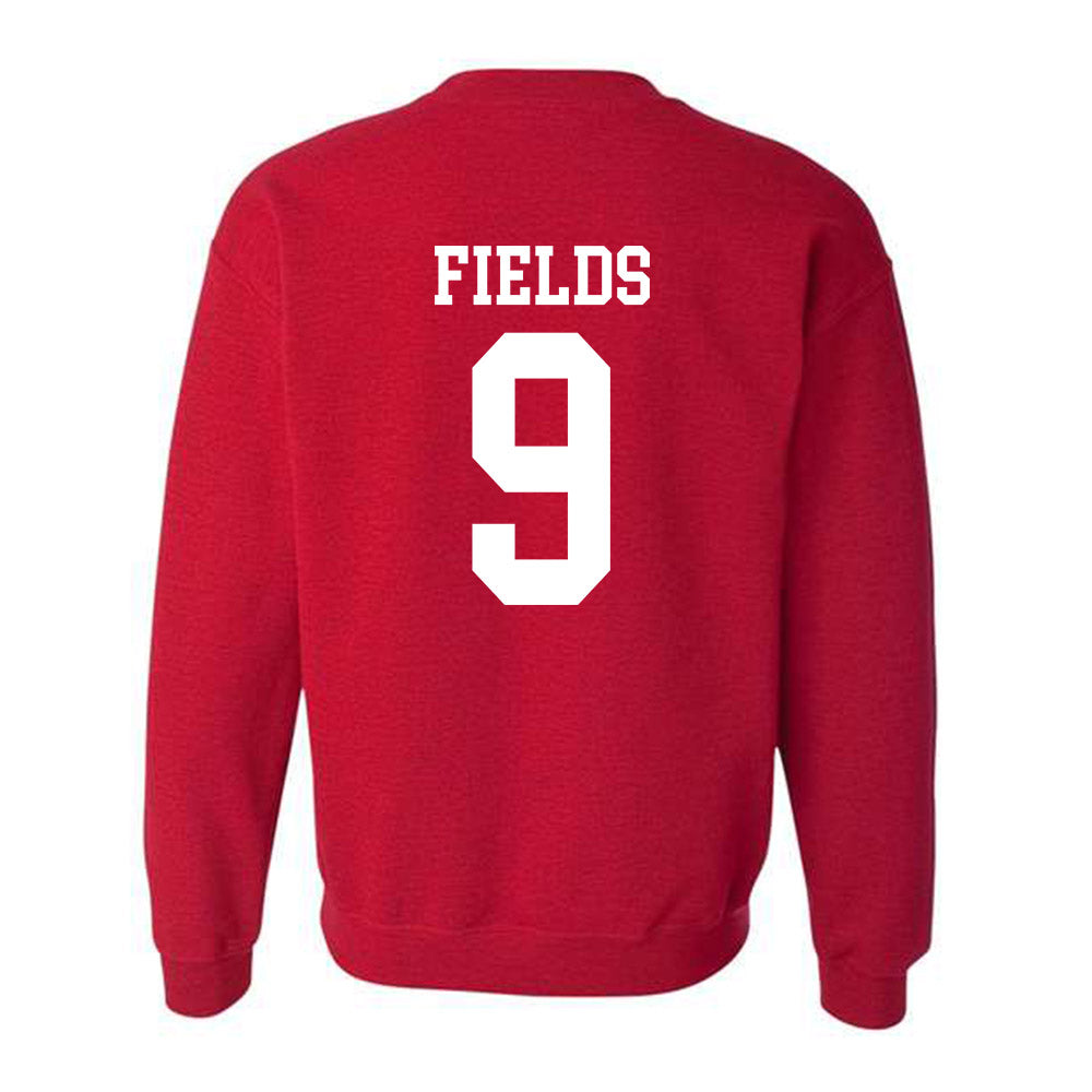 Oklahoma - NCAA Football : Dakoda Fields - Classic Shersey Crewneck Sweatshirt-1