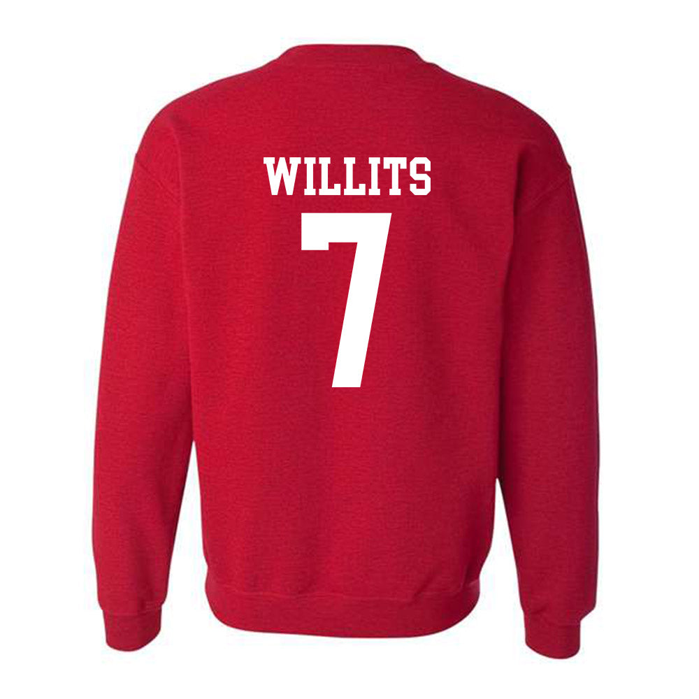 Oklahoma - NCAA Baseball : Jaxon Willits - Classic Shersey Crewneck Sweatshirt-1