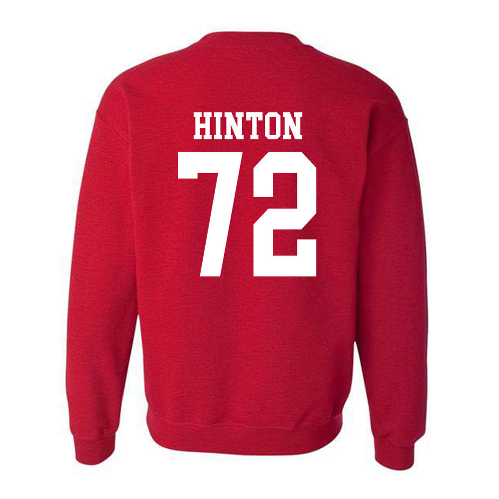 Oklahoma - NCAA Football : Fred Hinton - Classic Shersey Crewneck Sweatshirt-1