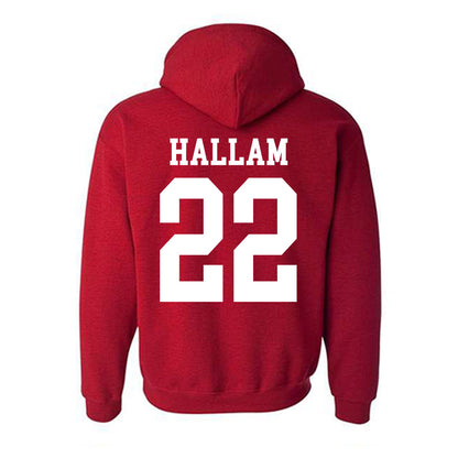 Oklahoma - NCAA Women's Soccer : Brenna Hallam - Classic Shersey Hooded Sweatshirt-1