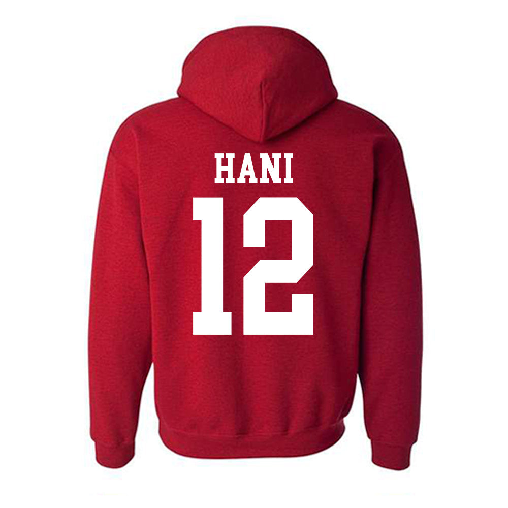 Oklahoma - NCAA Women's Volleyball : Elise Hani - Classic Shersey Hooded Sweatshirt-1