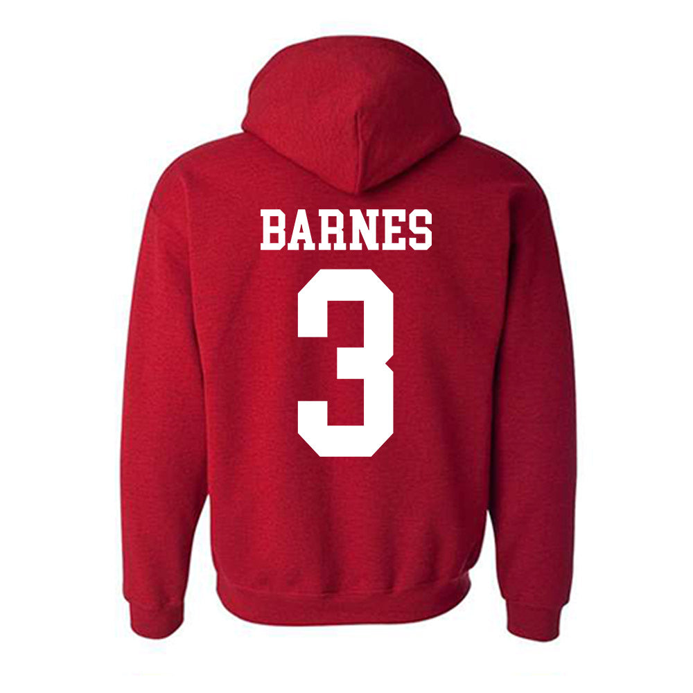 Oklahoma - NCAA Women's Volleyball : Tekoa Barnes - Classic Shersey Hooded Sweatshirt-1