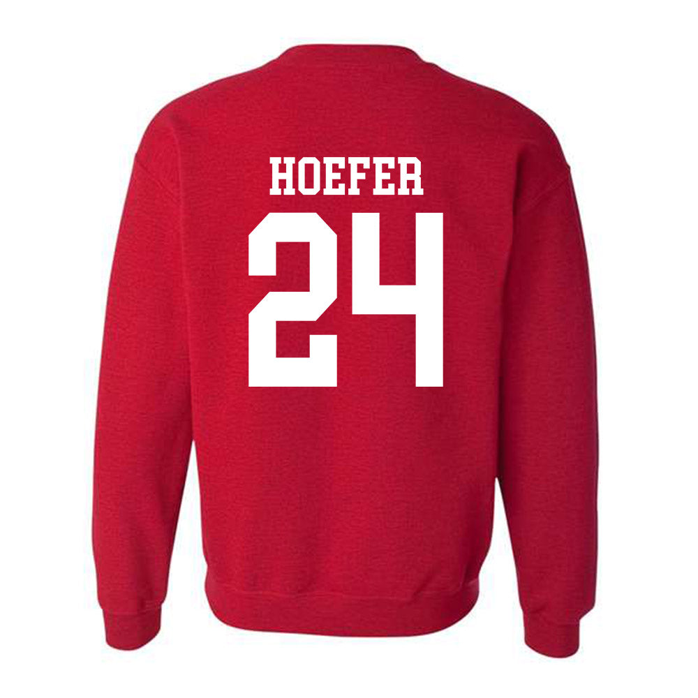 Oklahoma - NCAA Women's Soccer : Natalie Hoefer - Classic Shersey Crewneck Sweatshirt-1