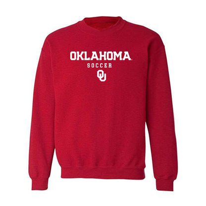 Oklahoma - NCAA Women's Soccer : Sophie Morrin - Classic Shersey Crewneck Sweatshirt-0