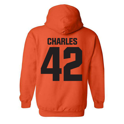 Oklahoma State - NCAA Football : Malik Charles - Classic Shersey Hooded Sweatshirt-1