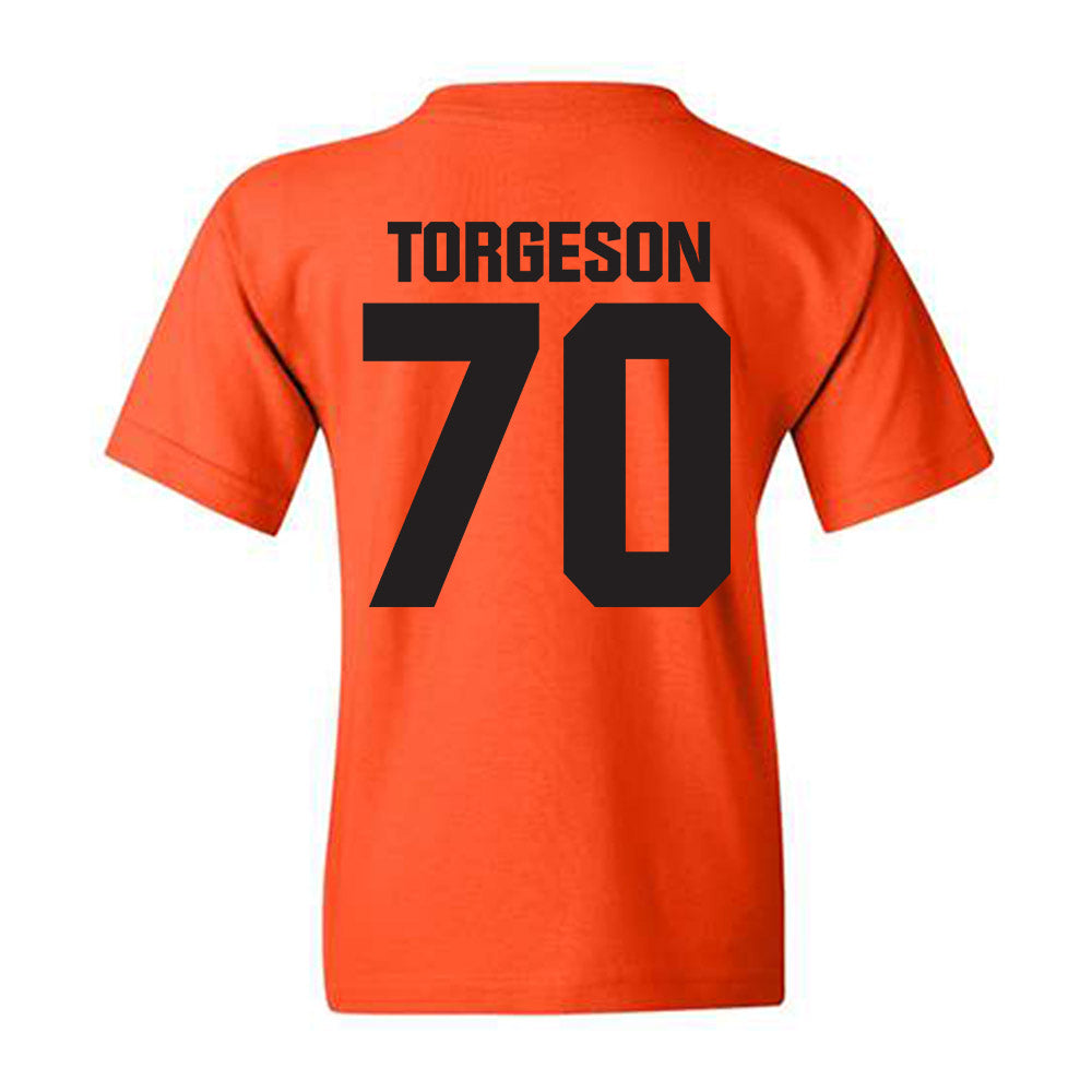 Oklahoma State - NCAA Football : Shaun Torgeson - Classic Shersey Youth T-Shirt-1