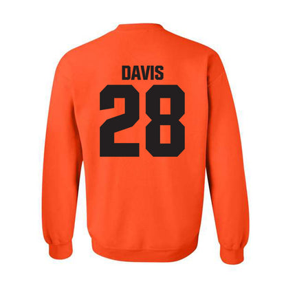 Oklahoma State - NCAA Football : Marrel Davis - Classic Shersey Crewneck Sweatshirt-1