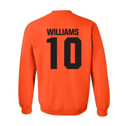Oklahoma State - NCAA Football : James Williams - Classic Shersey Crewneck Sweatshirt-1