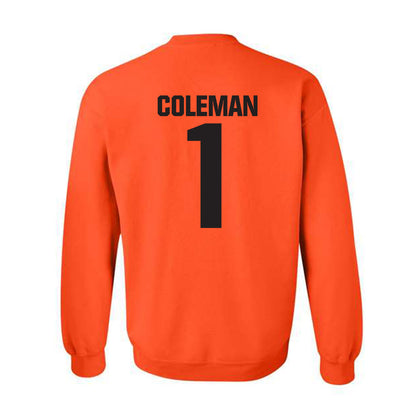 Oklahoma State - NCAA Football : Miles Coleman - Classic Shersey Crewneck Sweatshirt-1