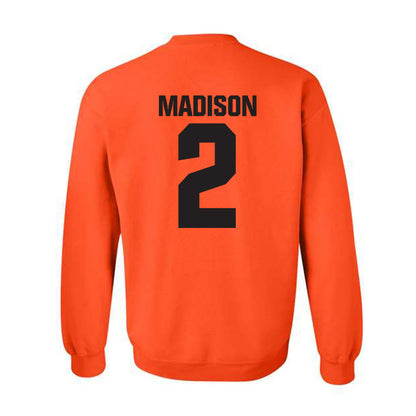 Oklahoma State - NCAA Women's Soccer : Victoria Madison - Classic Shersey Crewneck Sweatshirt-1