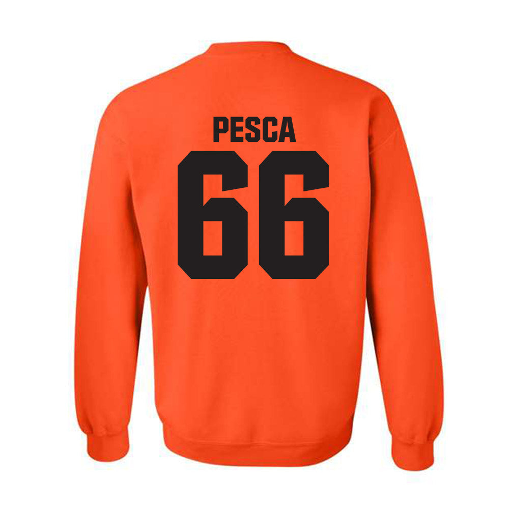 Oklahoma State - NCAA Baseball : Mario Pesca - Classic Shersey Crewneck Sweatshirt-1