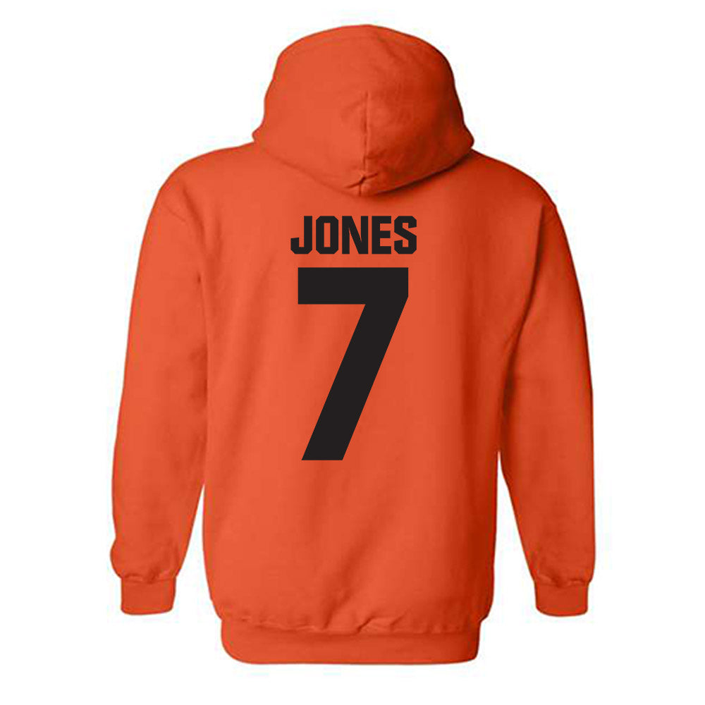 Oklahoma State - NCAA Women's Soccer : Katie Jones - Classic Shersey Hooded Sweatshirt-1