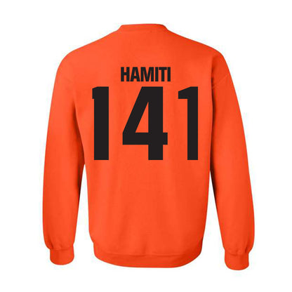 Oklahoma State - NCAA Wrestling : Jake Hamiti - Classic Shersey Crewneck Sweatshirt-1