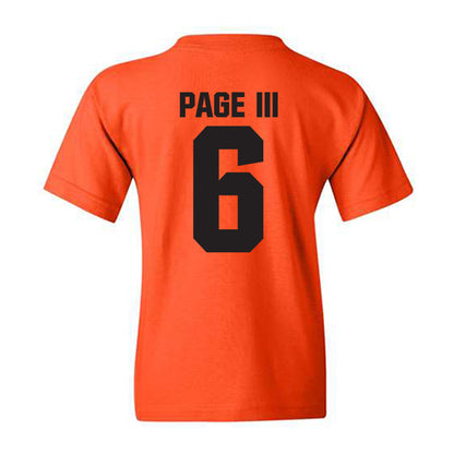 Oklahoma State - NCAA Football : Tre Page III - Classic Shersey Youth T-Shirt-1