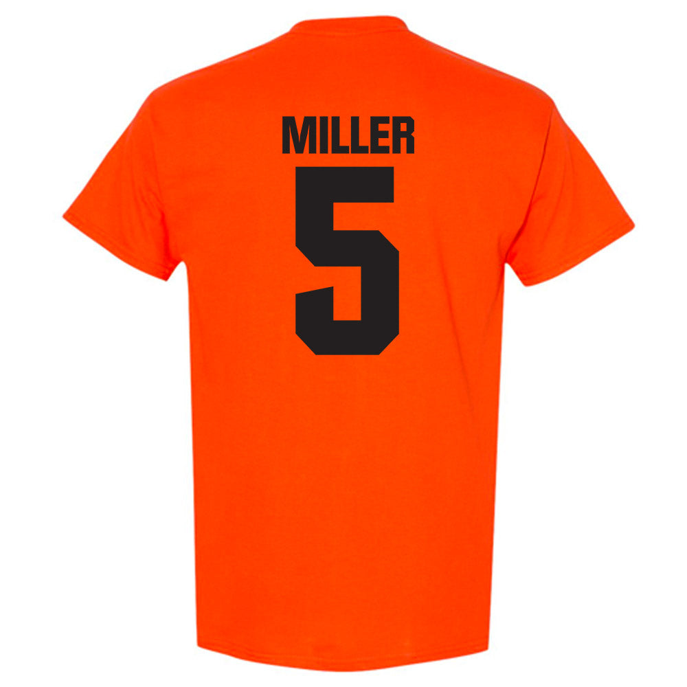 Oklahoma State - NCAA Men's Basketball : Vyctorius Miller - Classic Shersey T-Shirt-1